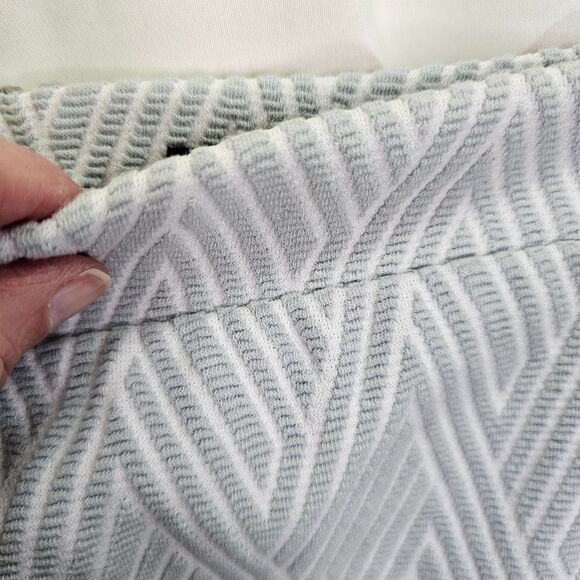 Banana Republic Blue Chevron Pencil Skirt Size 6 - Picture 5 of 11